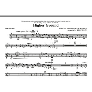 Higher Ground - Bb Trompete 2