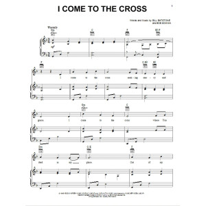 I Come To The Cross