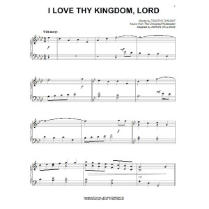 I Love Thy Kingdom, Lord