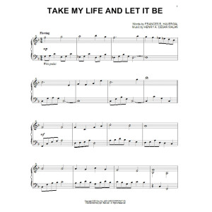 Take My Life And Let It Be