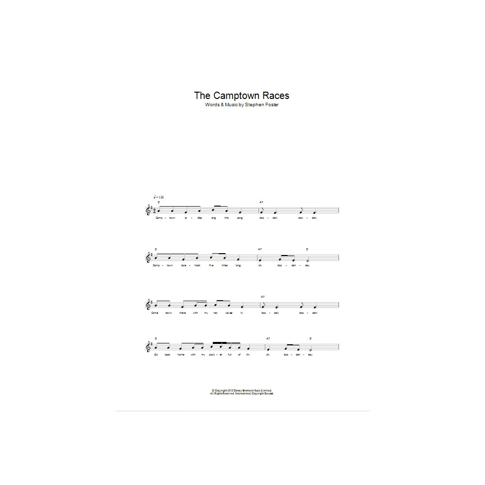 The Camptown Races