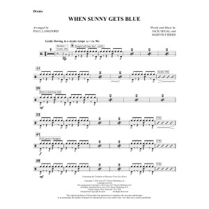 When Sunny Gets Blue - Drum Set