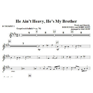 He Ain''t Heavy, He''s My Brother - Bb Trompete 2