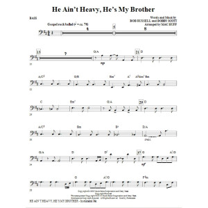 He Ain't Heavy, He's My Brother - Bass