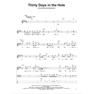 Thirty Days In The Hole