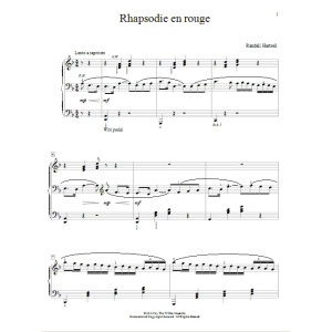 Rhapsodie En Rouge
