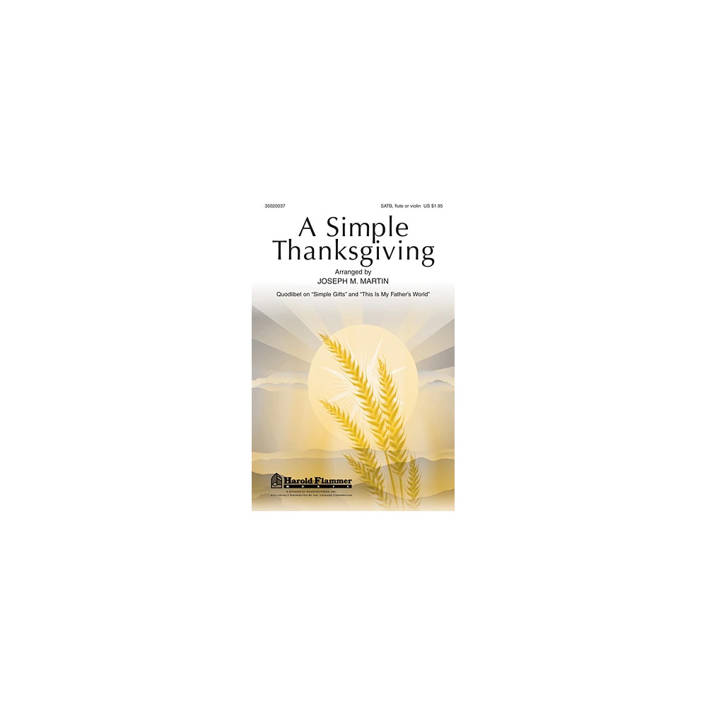 A Simple Thanksgiving