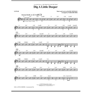 Dig A Little Deeper (from The Princess And The Frog) - Guitar