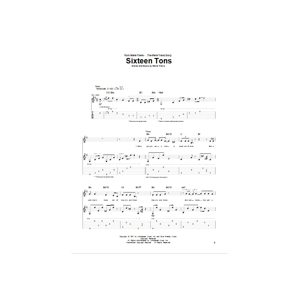 Sixteen Tons
