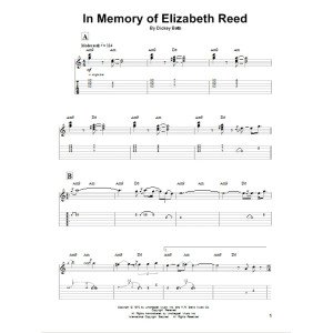 In Memory Of Elizabeth Reed
