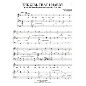 The Girl That I Marry