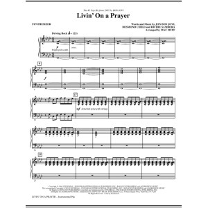 Livin'' On A Prayer (arr. Mac Huff) - Synthesizer