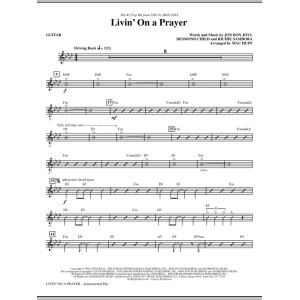 Livin' On A Prayer (arr. Mac Huff) - Guitar