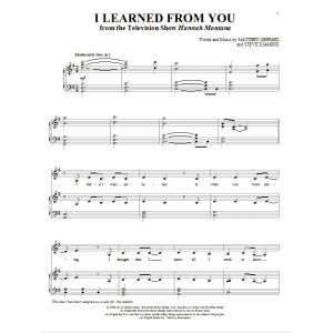 I Learned From You