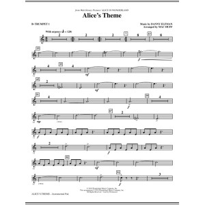 Alice's Theme (from Alice In Wonderland) (arr. Mac Huff) - Bb Trumpet 1