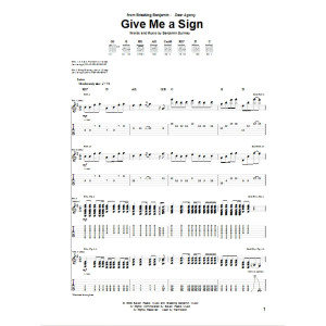 Give Me A Sign