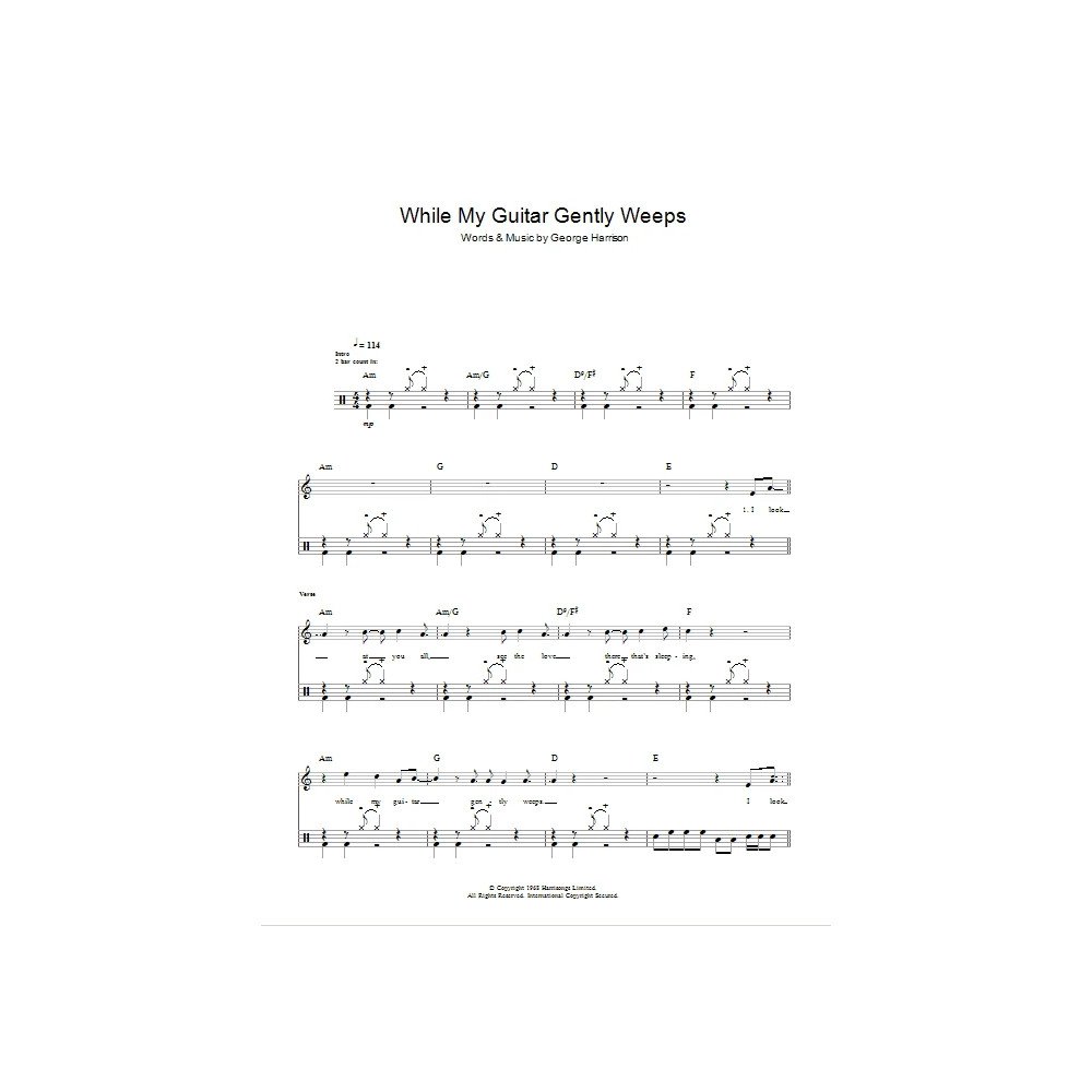While My Guitar Gently Weeps