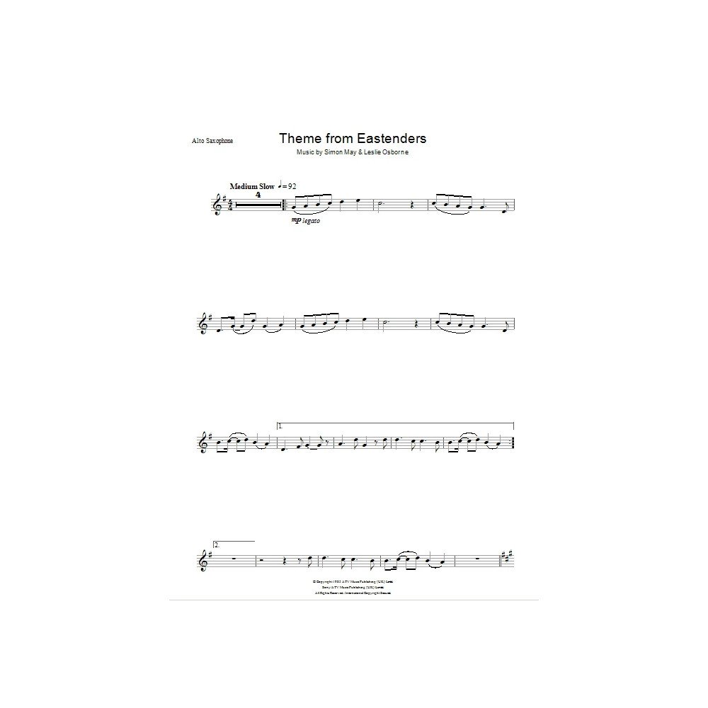 Theme From EastEnders