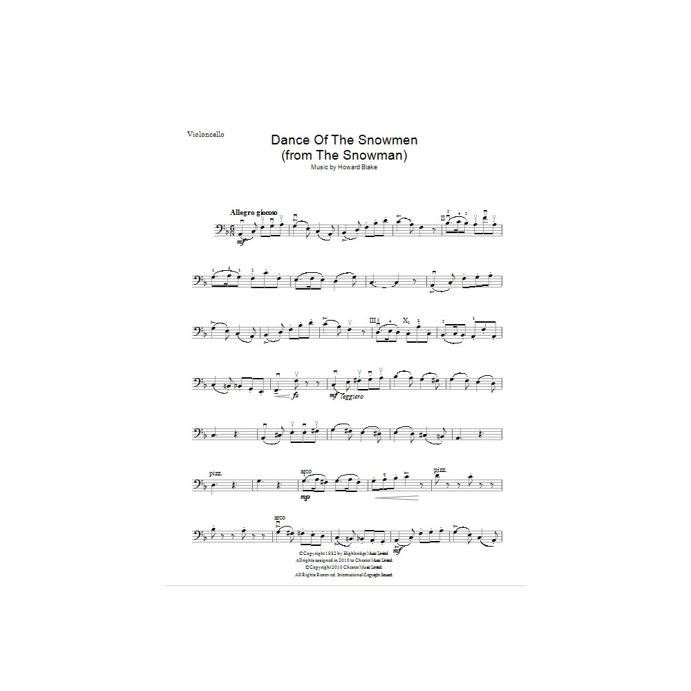 Dance Of The Snowmen
