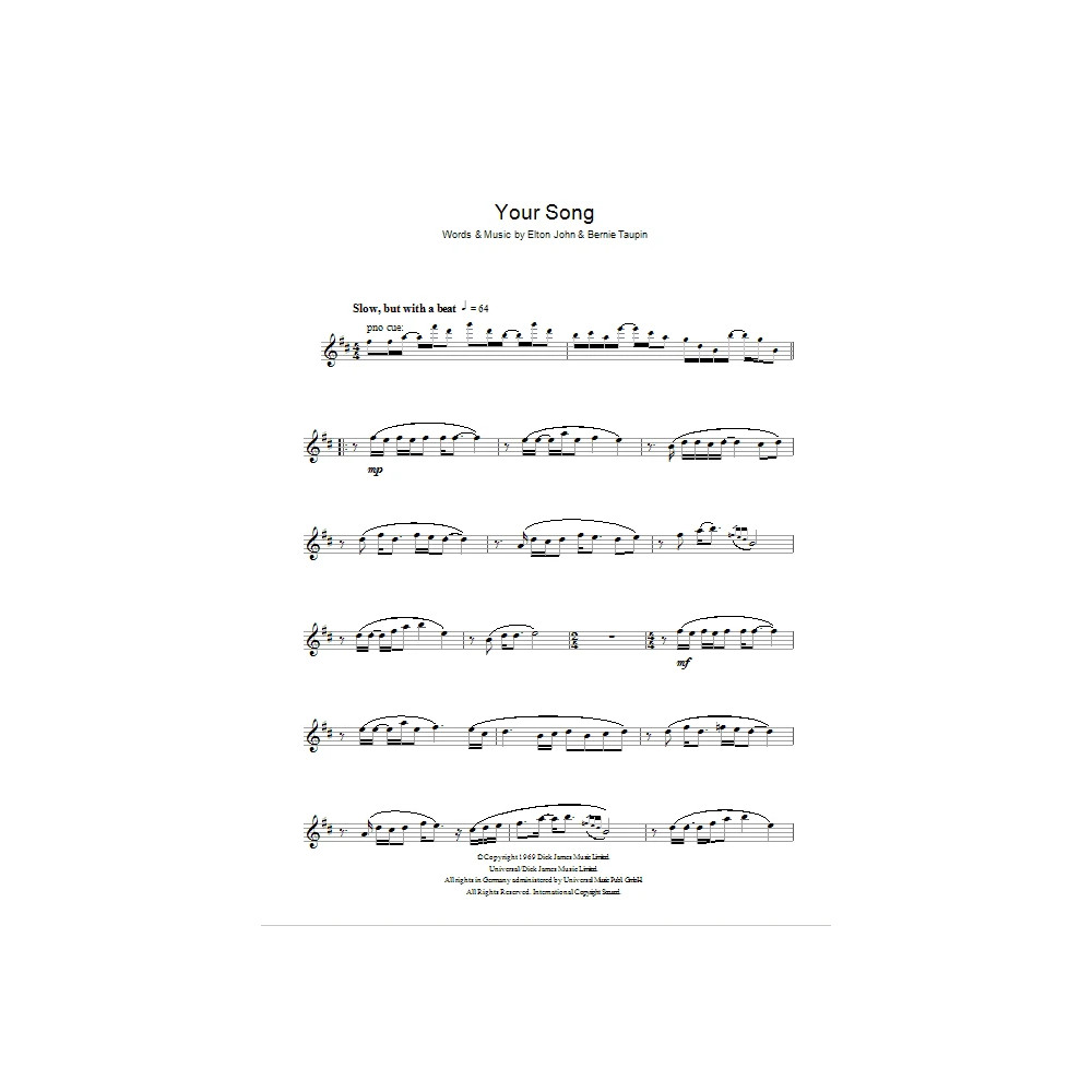 Your Song