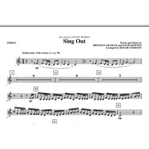 Sing Out - Fiddle