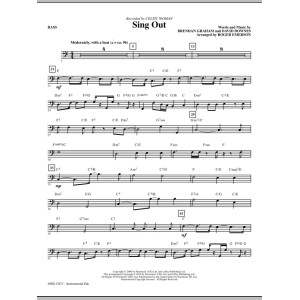 Sing Out - Bass