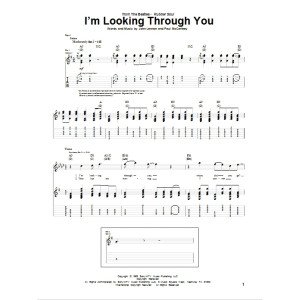 I'm Looking Through You