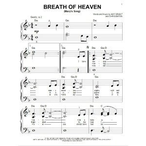 Breath Of Heaven (Mary's Song)