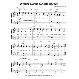 When Love Came Down