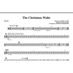 The Christmas Waltz - Drums