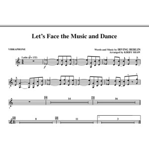 Let's Face The Music And Dance - Vibraphone