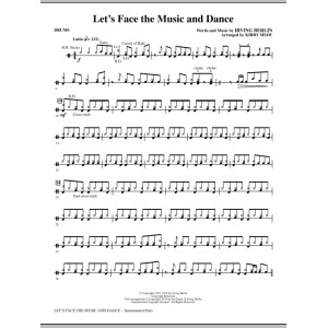 Let's Face The Music And Dance - Drums