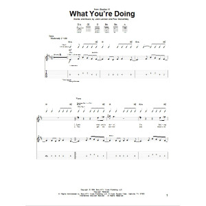 What You're Doing