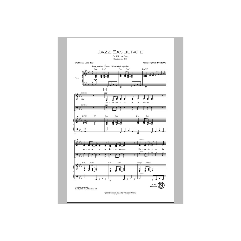 Jazz Exsultate