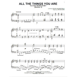All The Things You Are