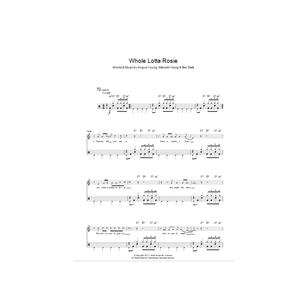Whole Lotta Rosie (Drums)