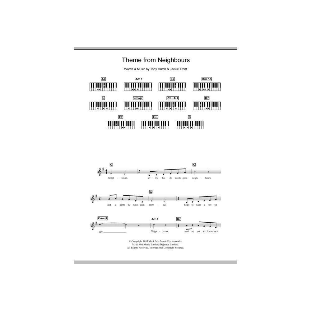 Theme From Neighbours