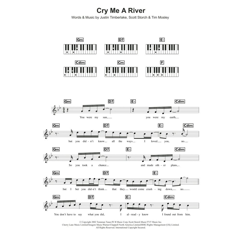 Cry Me A River