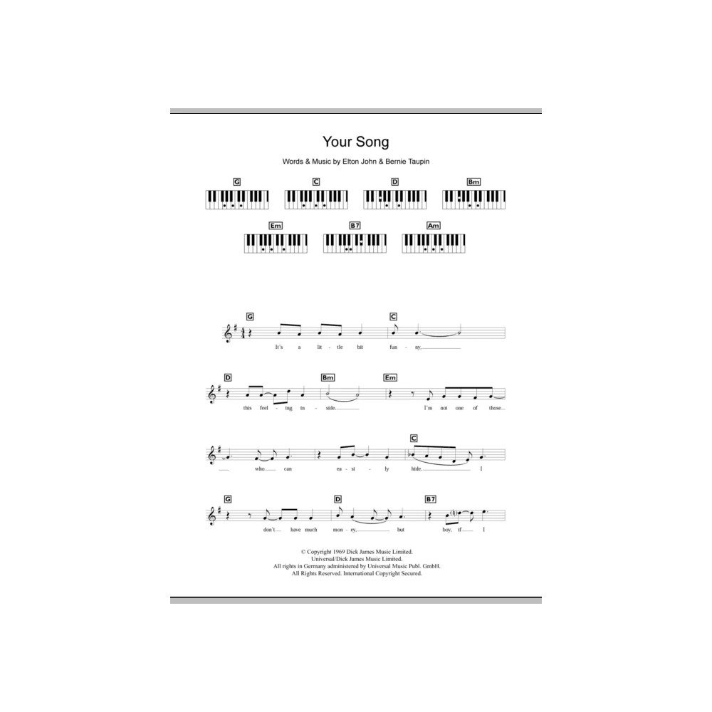 Your Song