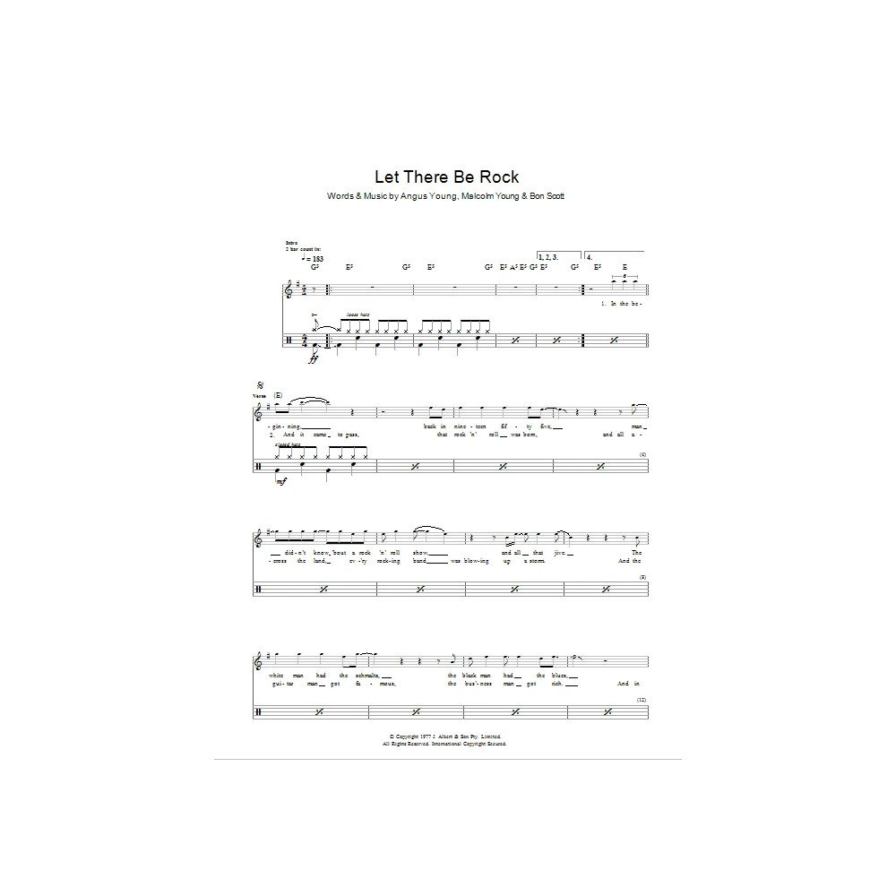 Let There Be Rock (Drums)