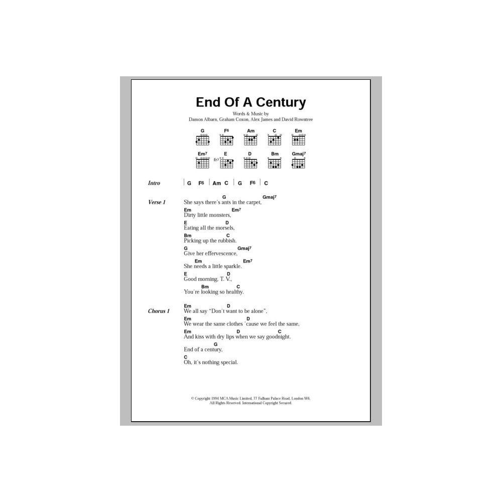 End Of A Century
