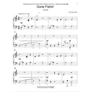 Gone Fishin' (Piano Duet)