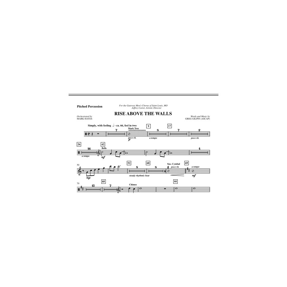Rise Above The Walls - Pitched Percussion