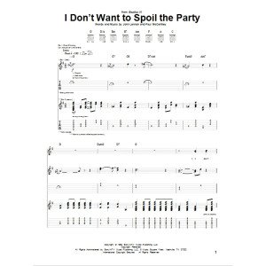 I Don't Want To Spoil The Party