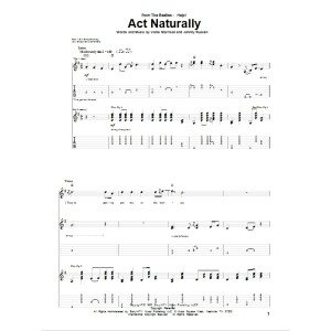 Act Naturally