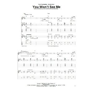You Won''t See Me