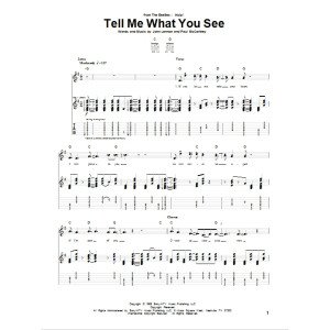 Tell Me What You See