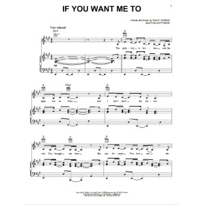 If You Want Me To