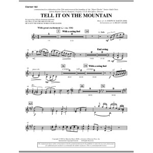 Tell It On The Mountain (from A World Of Christmas) - Bb Clarinet 1,2
