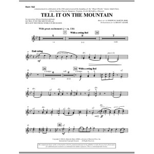 Tell It On The Mountain (aus A World Of Christmas) - F Horn 1,2